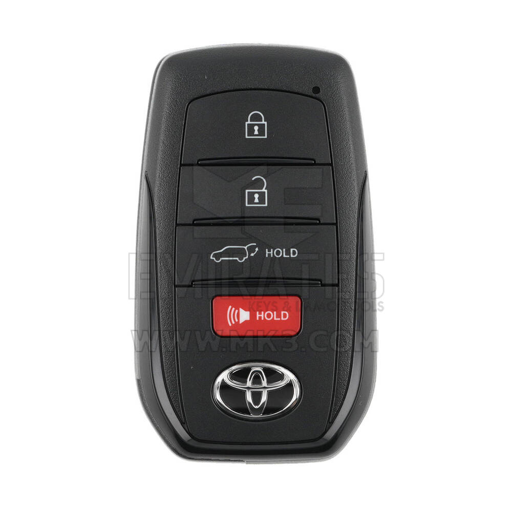 Toyota Prius 2024 Orijinal Akıllı Uzaktan Anahtar 3+1 Düğmeler 315MHz 8990H-47140