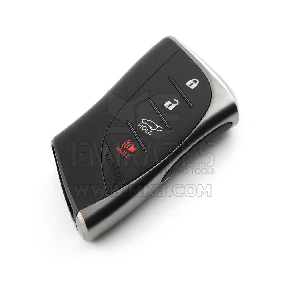 Llave remota inteligente original/OEM nueva para Lexus UX 2025, 3+1 botones, 315 MHz, número de pieza OEM: 8990H-76F20, 8990H76F20 | Emirates Keys