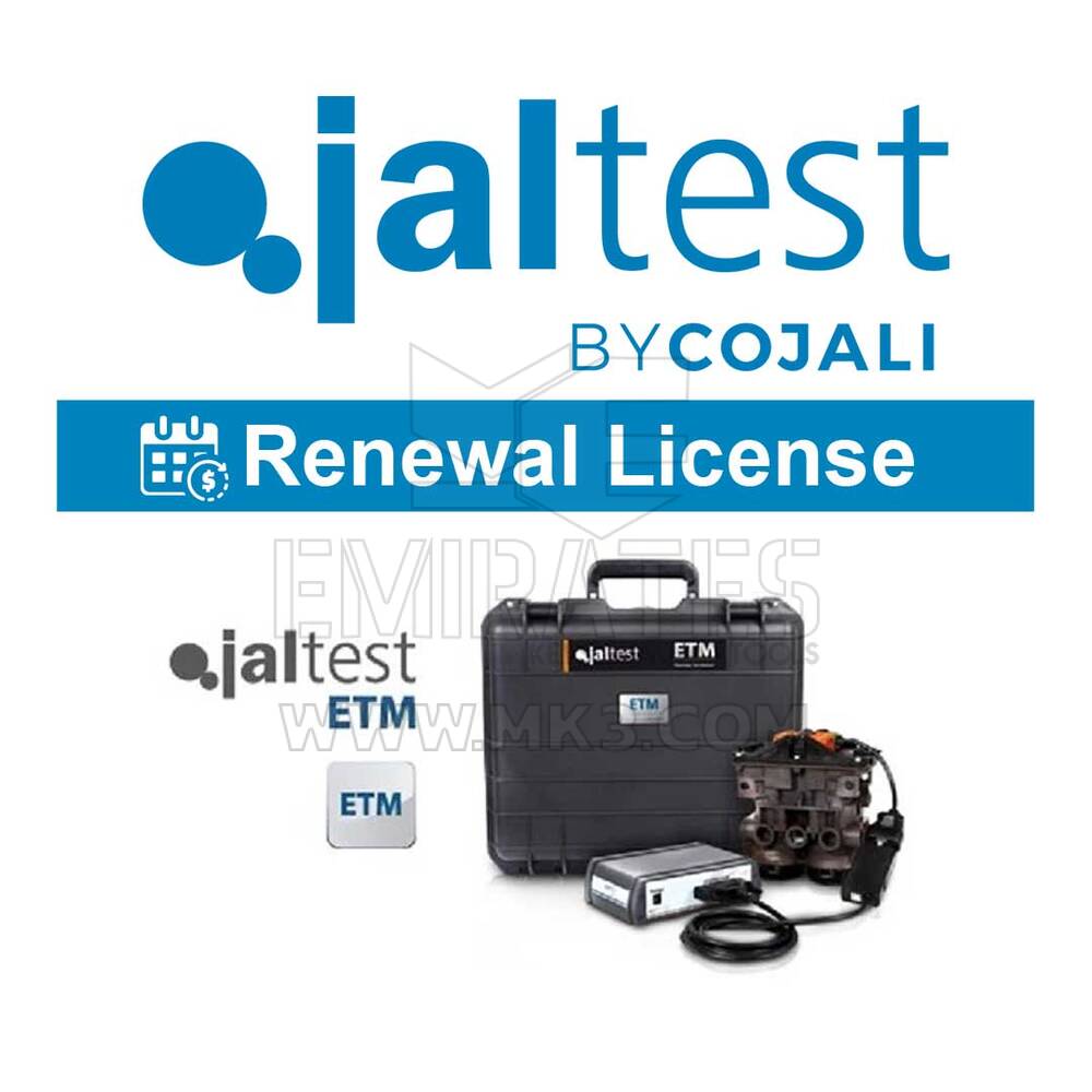 Jaltest ETM - 29701 Renewal Of Licence Of Use - One Year