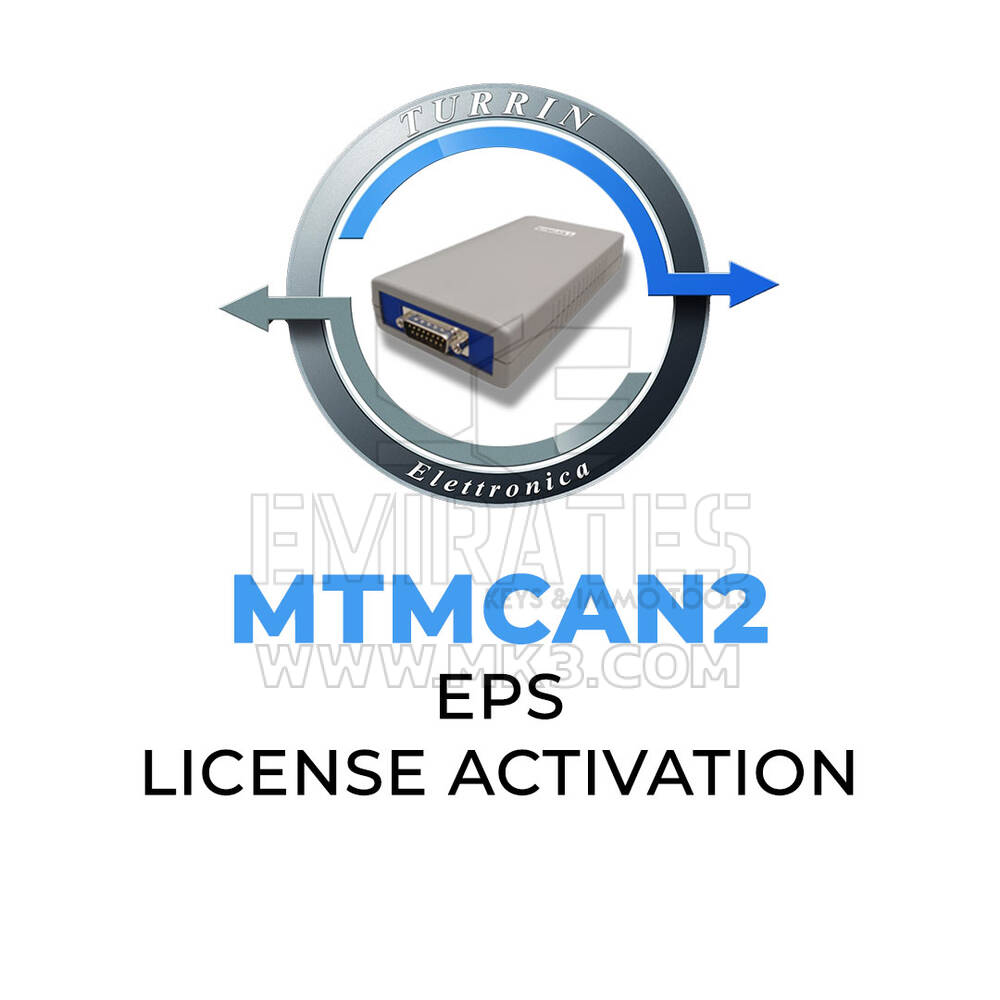 Turrin Elettronica - MTMCAN2 EPS License Activation