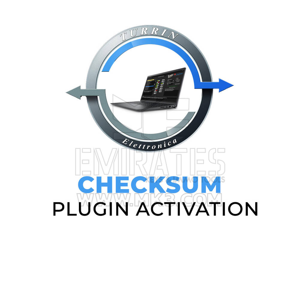 Turrin Elettronica - Activation du plug-in CHECKSUM