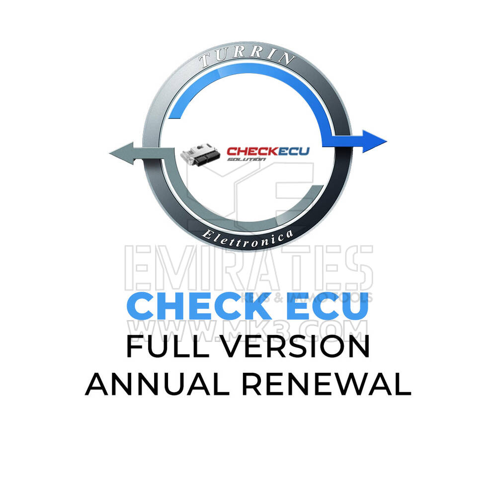 Turrin Elettronica - CHECK ECU Full Version Annual Renewal