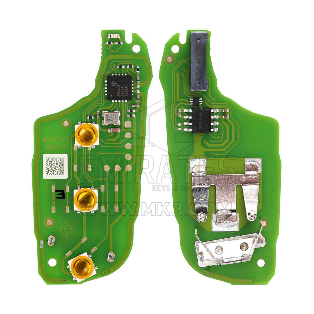 Xhorse XEPG00EN Remote Key PCB Board 3 Button With XT27B Super Chip