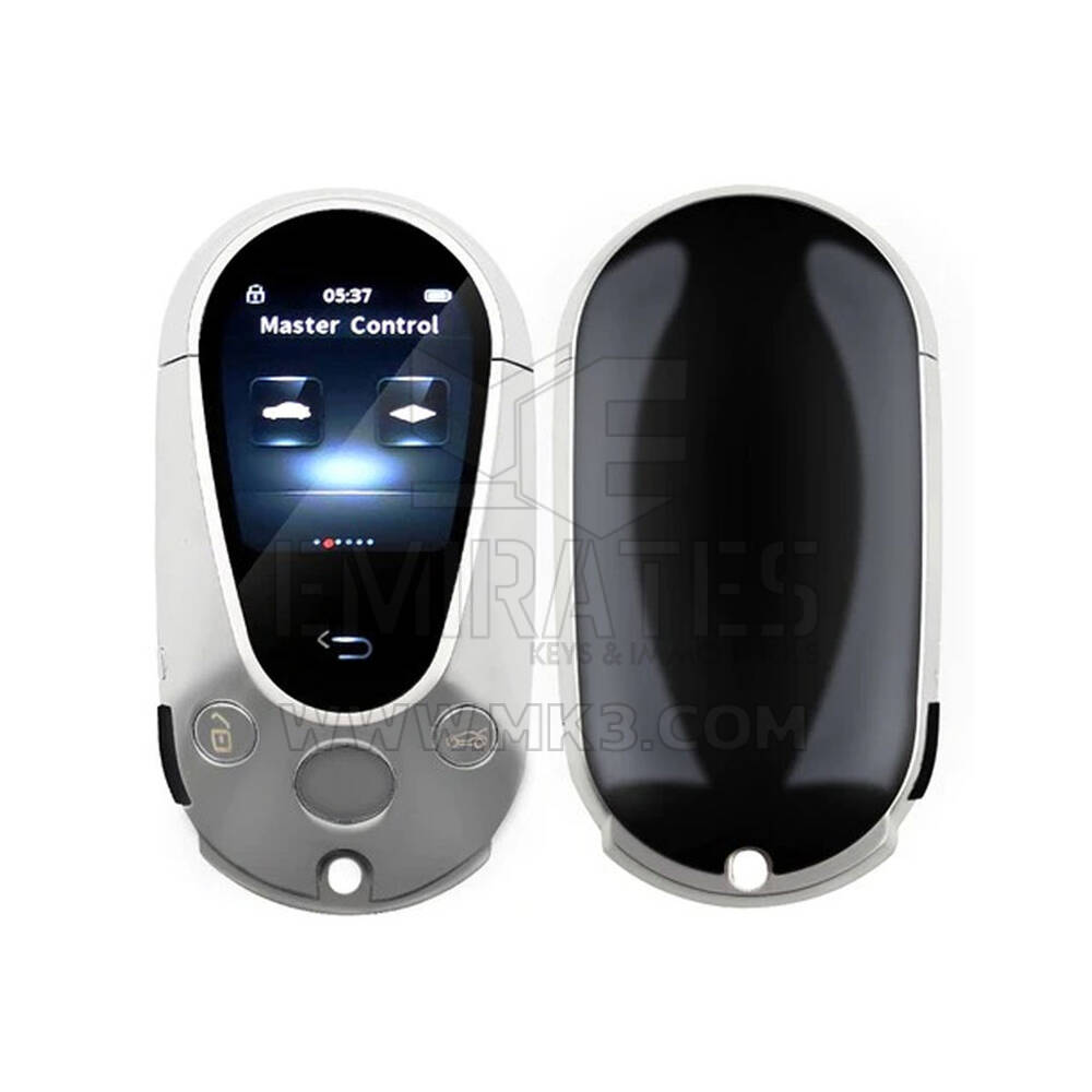 Tüm Anahtarsız Arabalar İçin Yeni LCD EN700 Akıllı Anahtar PKE Sistemi Mercedes Benz Stil Gümüş Rengi | Emirates Keys