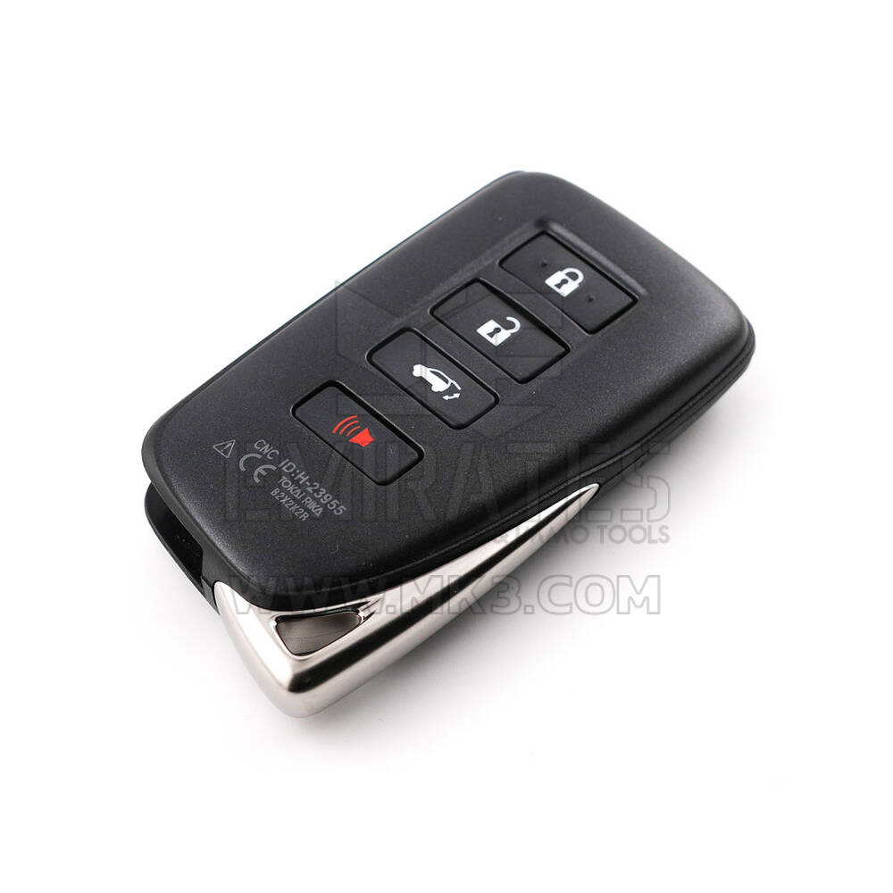 مفتاح ريموت ذكي أصلي/أصلي لسيارة لكزس RX350 2021 جديد مزود بـ 3 أزرار و1 بتردد 433.58/434.42 ميجا هرتز رقم القطعة الأصلي: 89904-48T80، 8990448T80 - معرف FCC: B2X2K2R | مفاتيح الإمارات