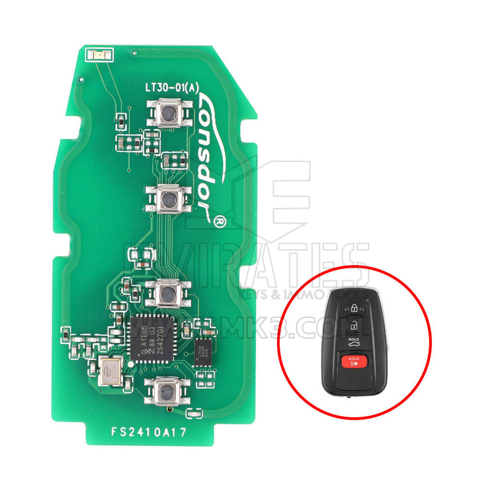 Lonsdor LT30-01 - 4A Universal Smart Remote PCB For Toyota Corolla Levin Allion