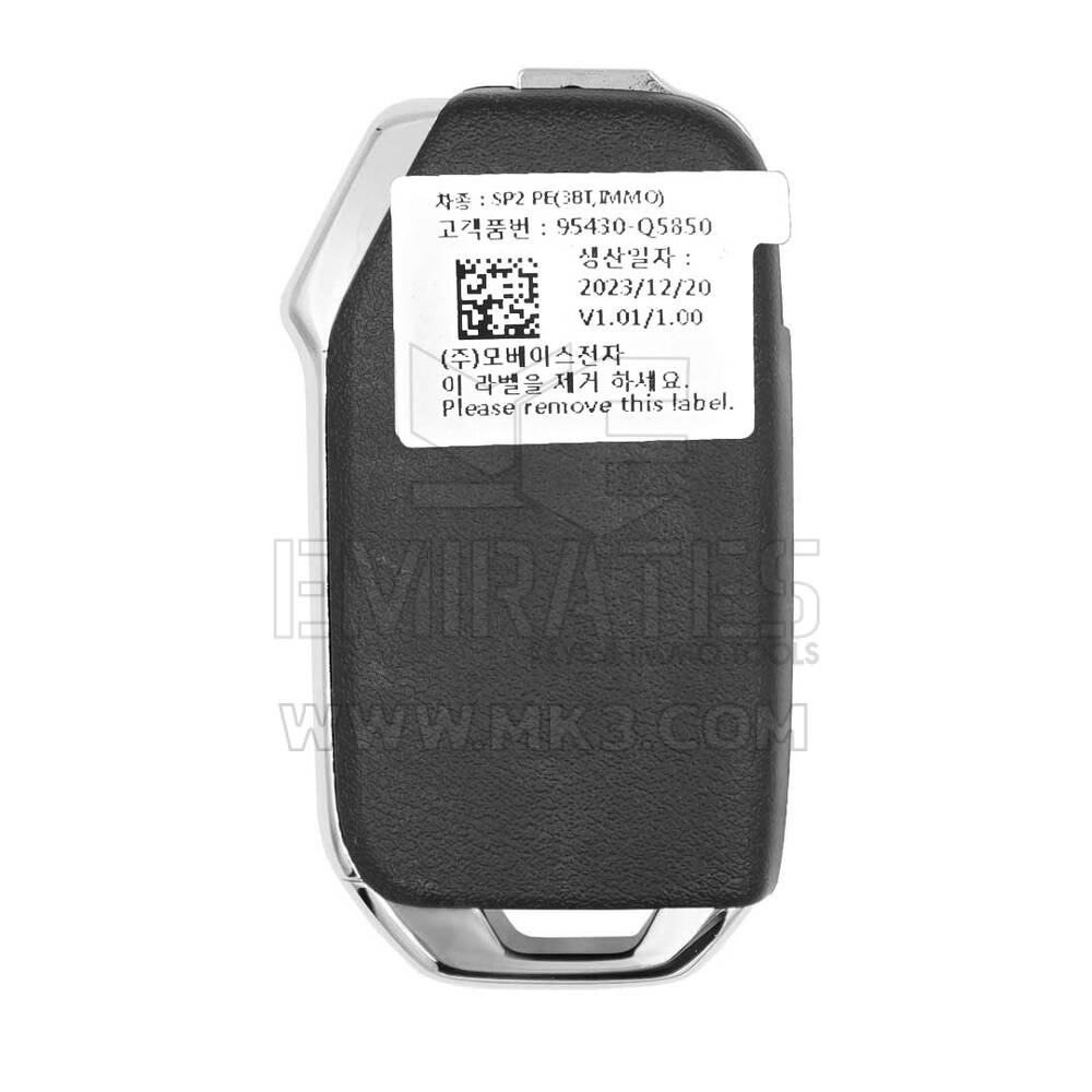 New Kia Seltos 2024 Genuine / OEM Flip Remote 2+1 Buttons 433MHz OEM Part Number: 95430-Q5850, 95430Q5850 | Emirates Keys