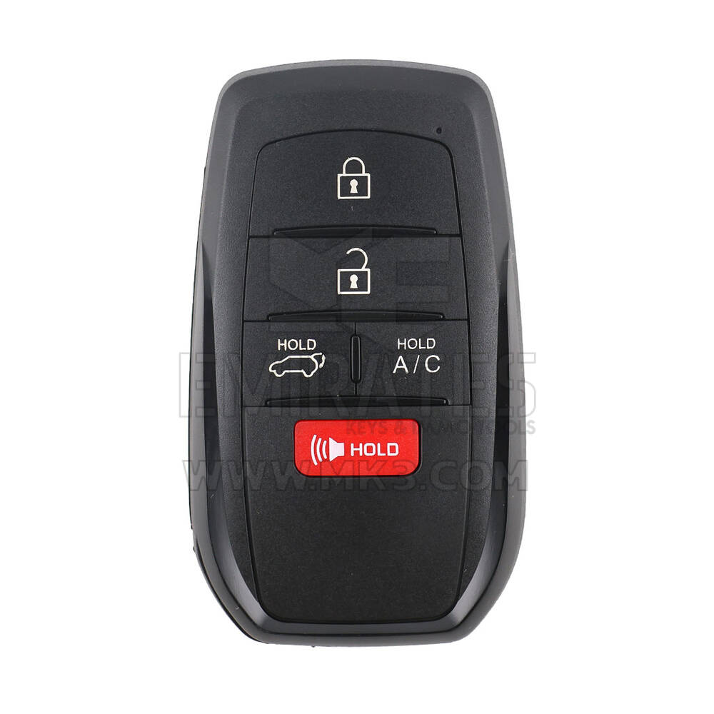 Toyota Rav4 2021 Smart Remote Key 4+1 Buttons 312.11/314.35MHz 8990H-42380 / 8990H-42381 / 8990H-42A50