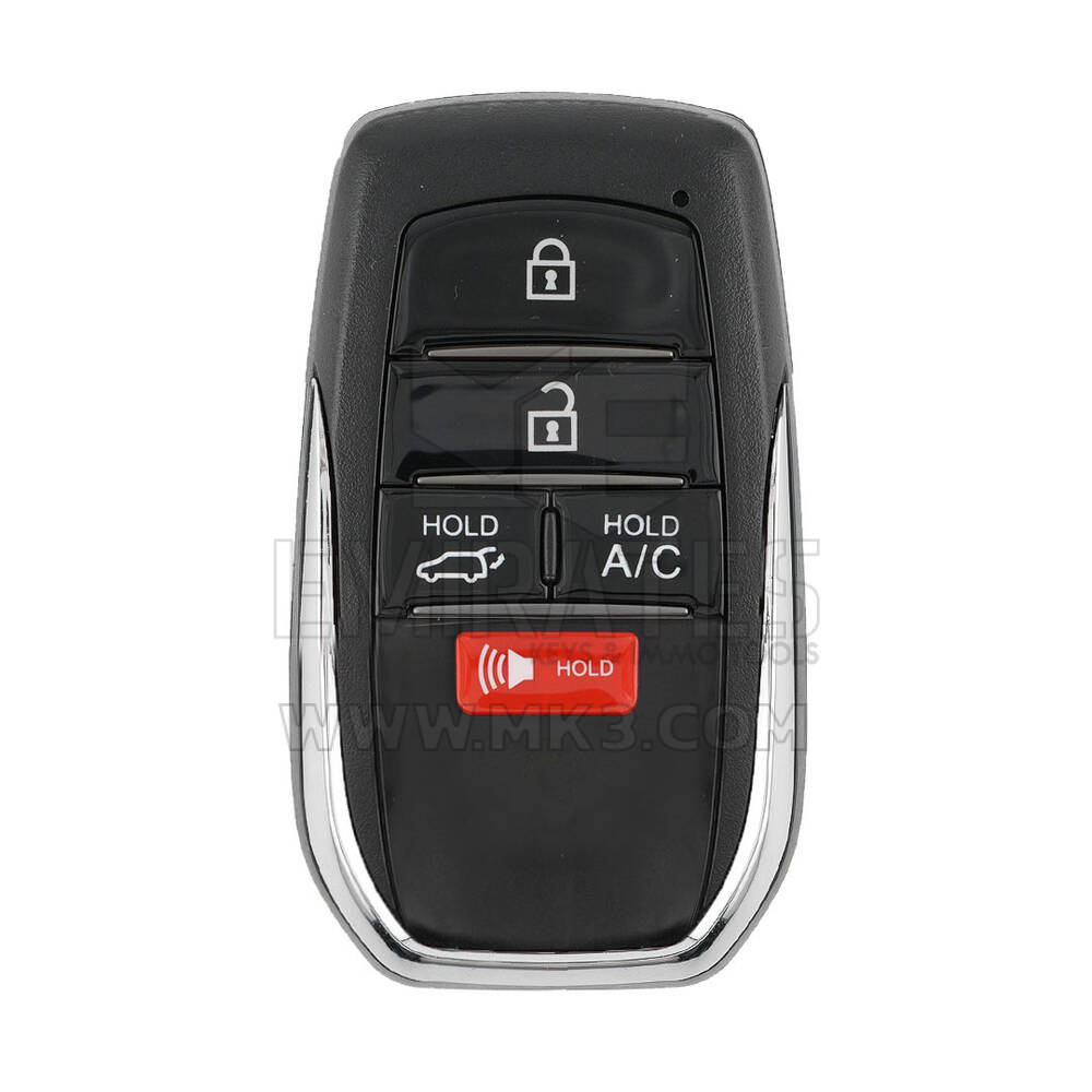 مفتاح ريموت ذكي لسيارة تويوتا راف 4 2021 بـ 4 أزرار و1 تردد 312.11/314.35 ميجا هرتز 8990H-42380 / 8990H-42381 / 8990H-42A50