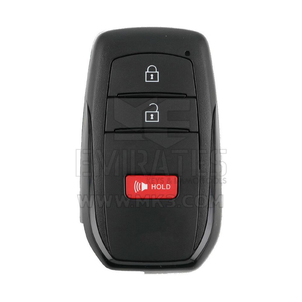 Toyota Sequoia Tacoma 2023 Chiave telecomando intelligente 2+1 pulsanti 314,35/312,11 MHz 8990H-0C030 / 8990H-0C031