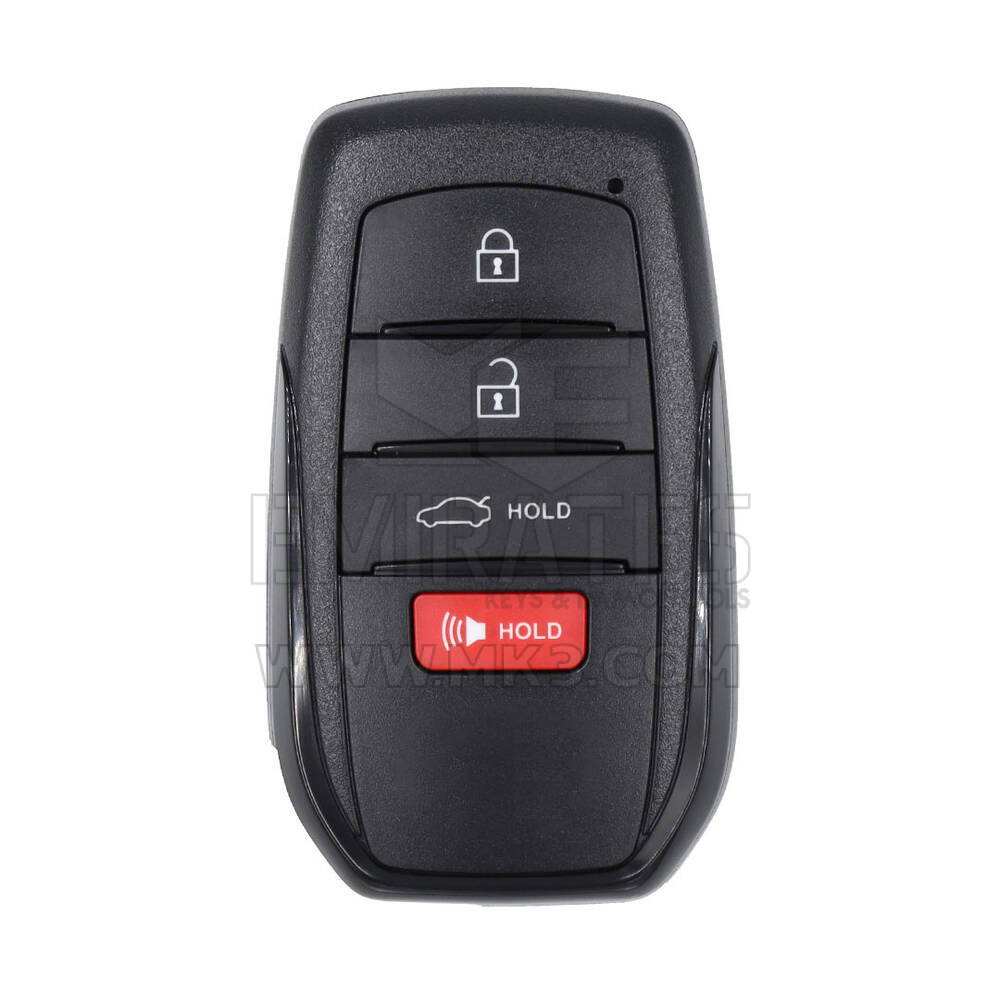 Toyota Crown 2023 Smart Remote Key 3+1 Buttons 312.11/314.35MHz 8990H-30190 / 8990H-30191