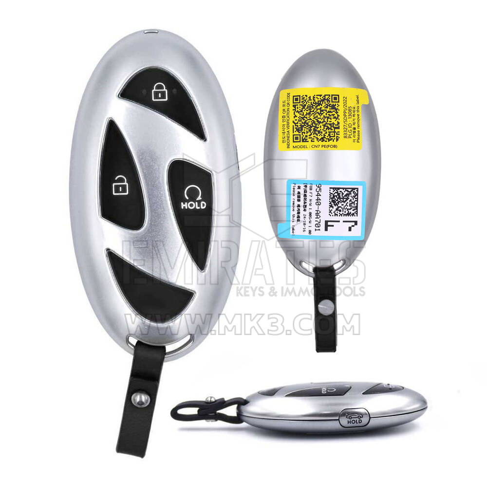 Hyundai Elantra 2025 Genuine Smart Remote Key 4 Buttons 433MHz 95440-AA701