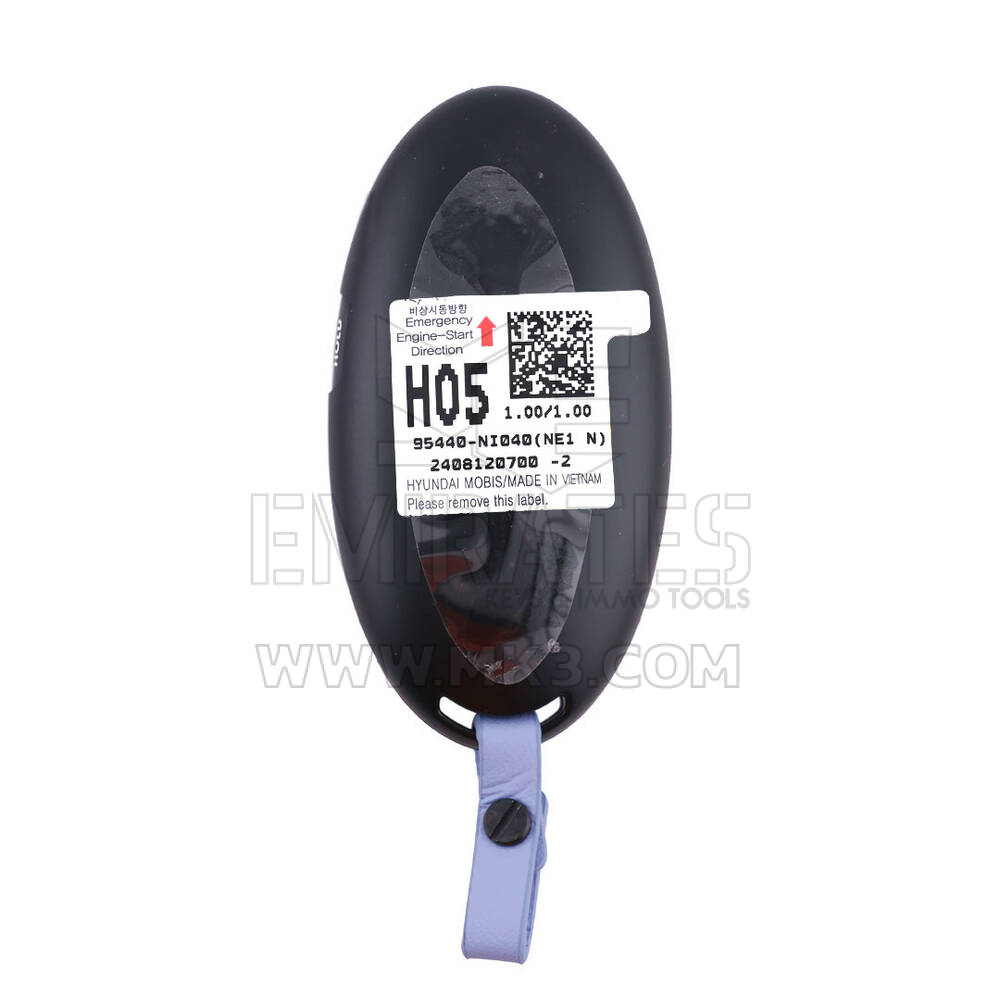 New Hyundai IONIQ 2024 Genuine / OEM Smart Remote Key 4 Buttons 433MHz OEM Part Number: 95440-NI040, 95440NI040 | Emirates Keys