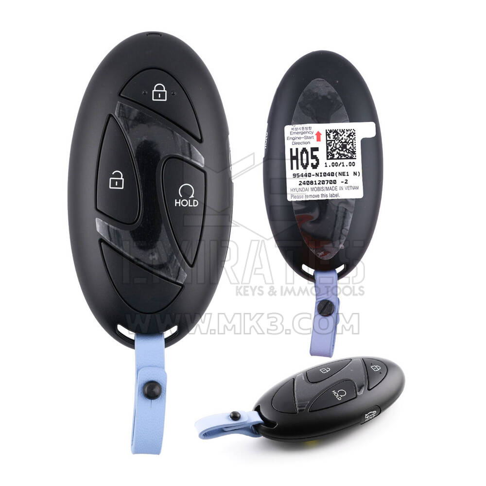 Hyundai IONIQ 2024 Genuine Smart Remote Key 4 Buttons 433MHz 95440-NI040