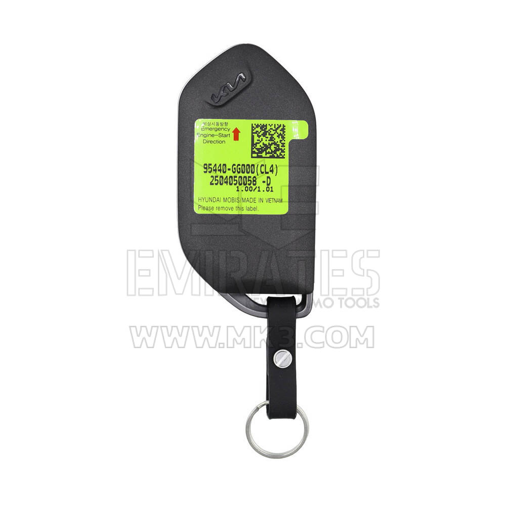 New Kia K4 2025 Genuine / OEM Smart Remote Key 4+1 Buttons 433MHz OEM Part Number: 95440-GG000, 95440GG000 | Emirates Keys