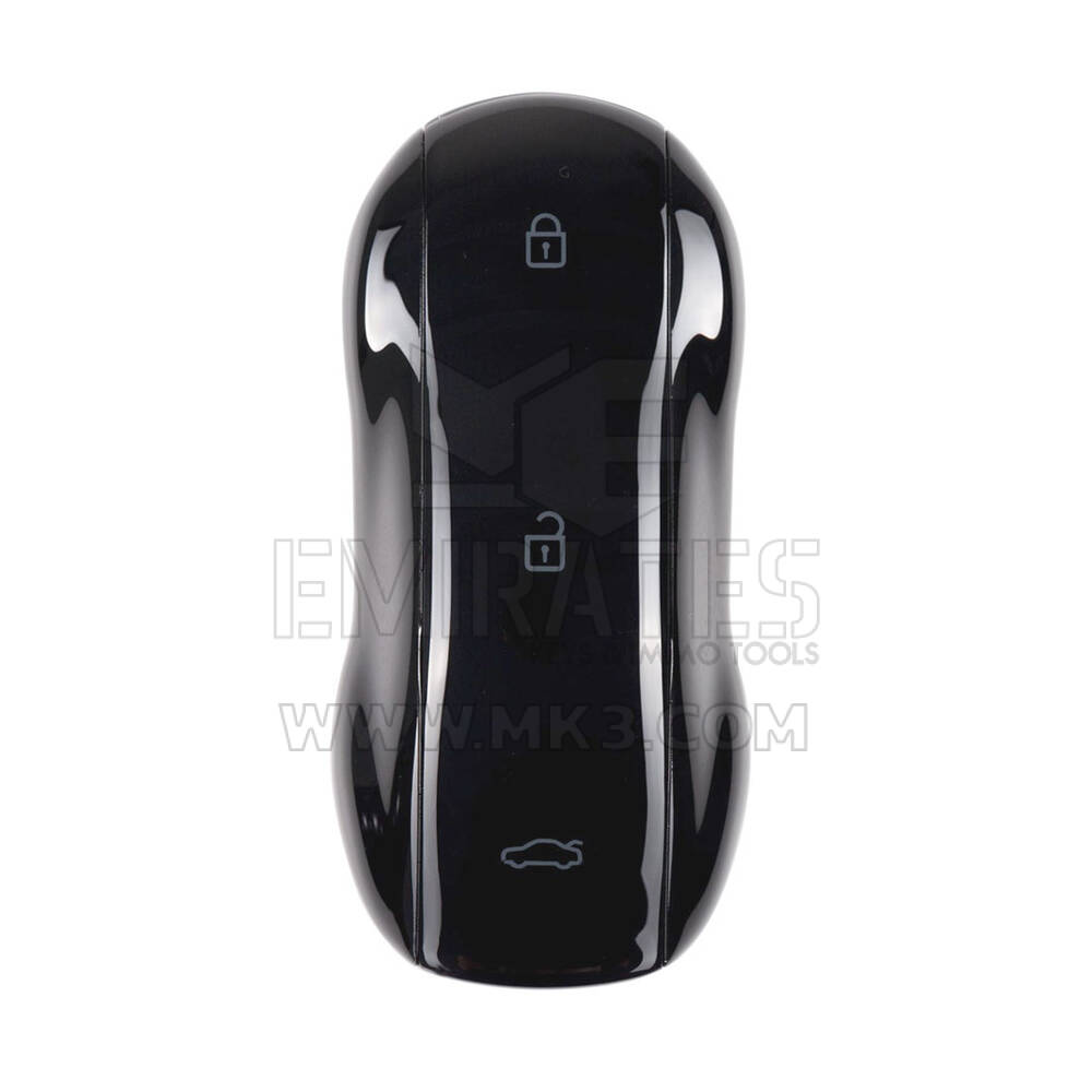 Xhorse Universal XM38 TOY.T Chave Remota Inteligente 3 Botões Preto Brilhante Estilo Supercarro XSSC01EN