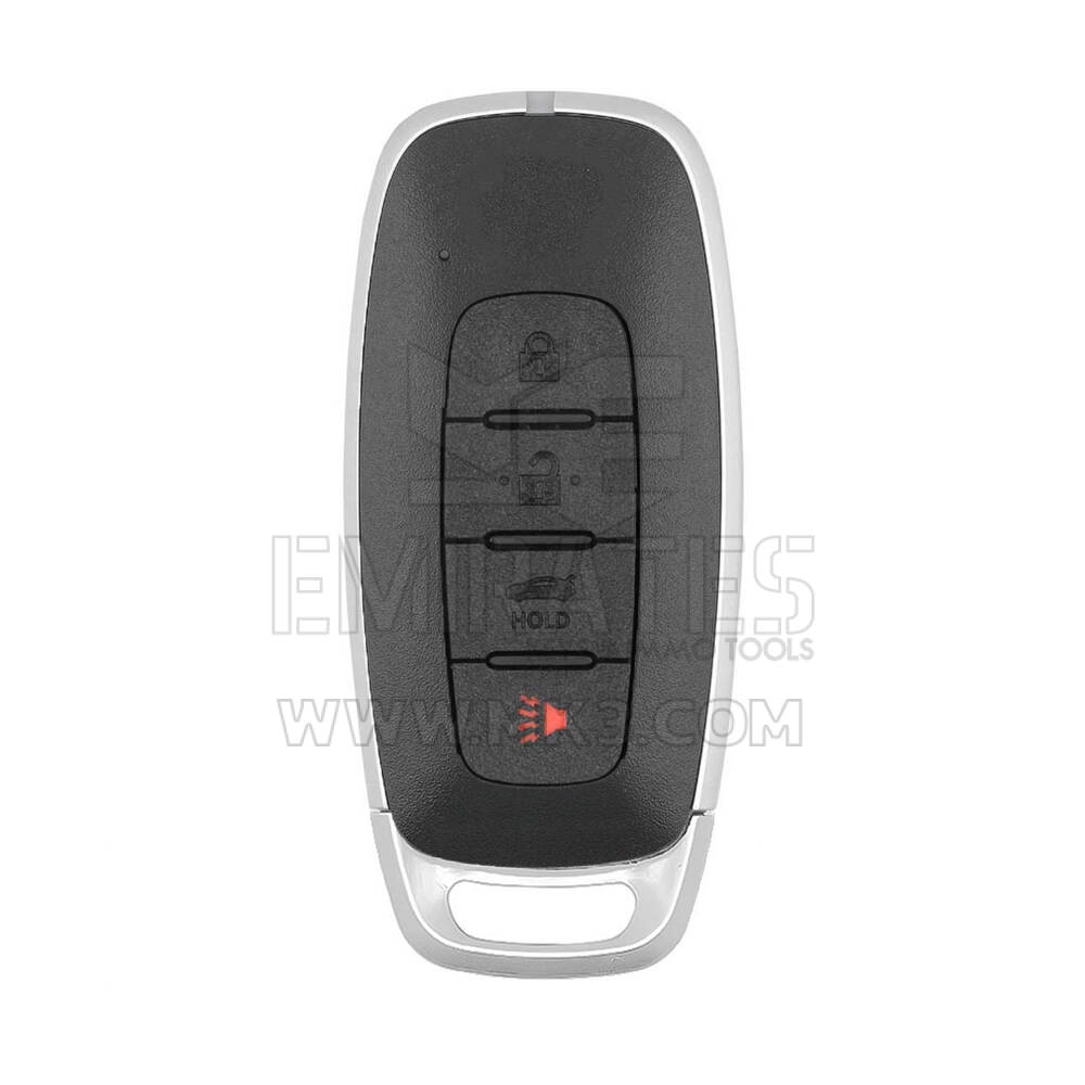 Coque de télécommande intelligente Nissan 2024 3+1 boutons, type berline