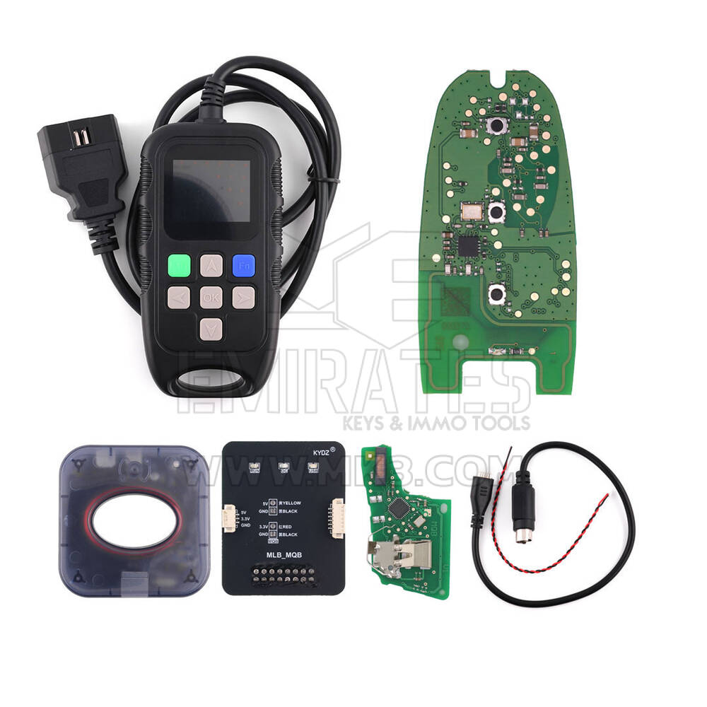 Programator KYDZ MQB cu PCB stil Audi A8 cu 3 butoane + PCB MQB golf7 434mhz