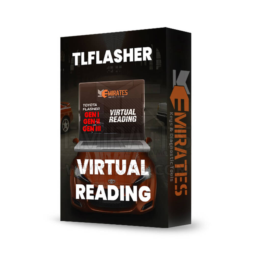 Виртуальный считыватель TLFlasher All Toyota Gen 1-3