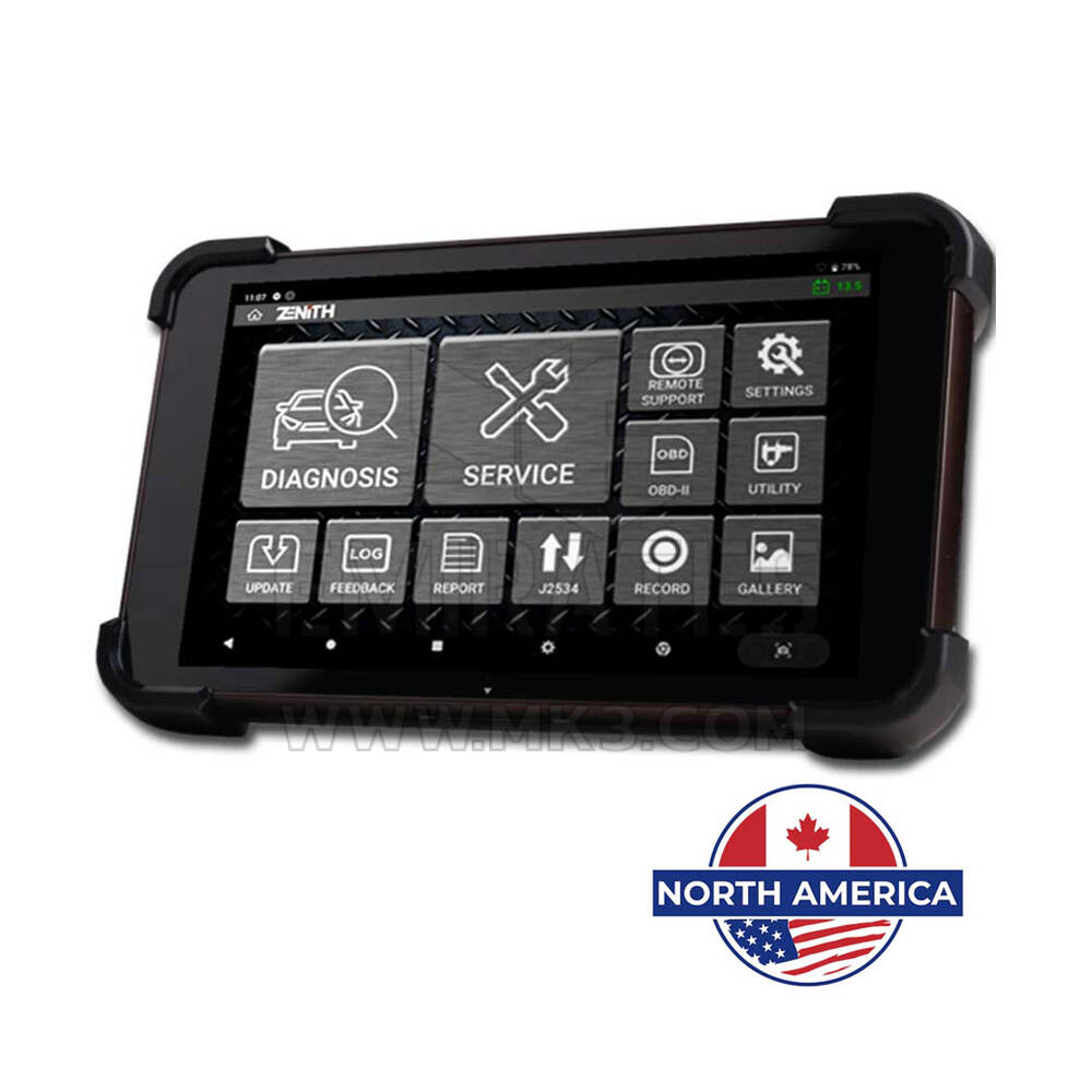 Zenith Z5 Cihaz Tanılama Tarama Aracı (Kuzey Amerika Sürümü)