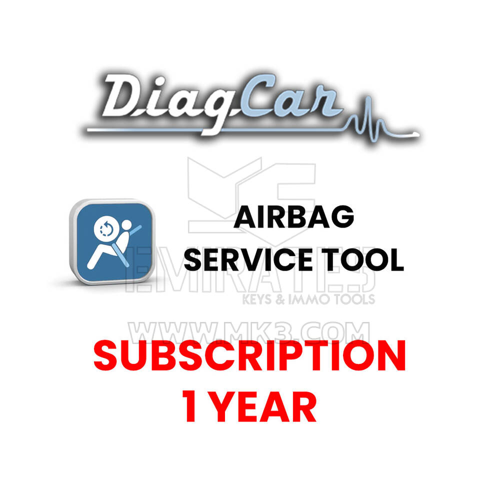 DiagCar Airbag Service Tool Renew Subscription For 1 Year