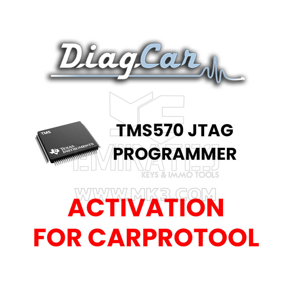 Activación del programador JTAG DiagCar TMS570 para CarProTool
