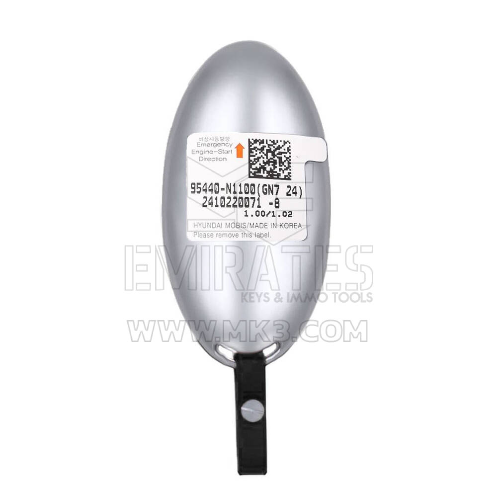 Nuova chiave telecomando intelligente originale/OEM Hyundai Grandeur 2024 4+1 pulsanti 433 MHz Numero parte OEM: 95440-N1100, 95440N1100 | Emirates Keys