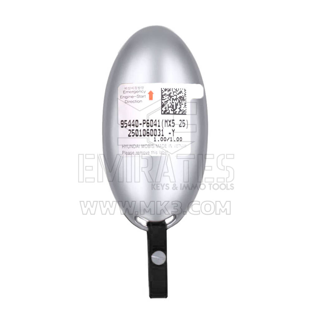 Nuova chiave telecomando intelligente originale/OEM Hyundai Santa Fe MX5 2025 4+1 pulsanti 433 MHz Numero parte OEM: 95440-P6041, 95440P6041 | Emirates Keys