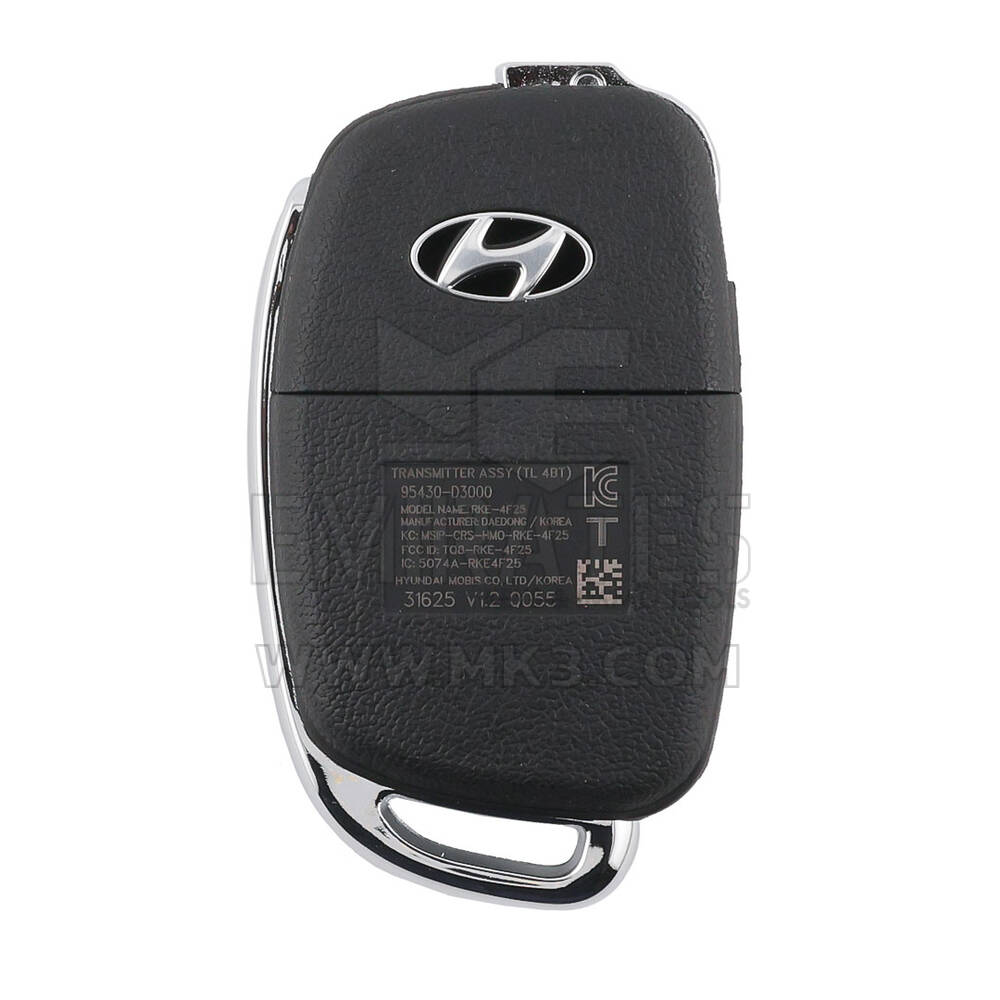 Hyundai Tucson 2016 Genuine Flip Remote Key 95430-D3000 | MK3