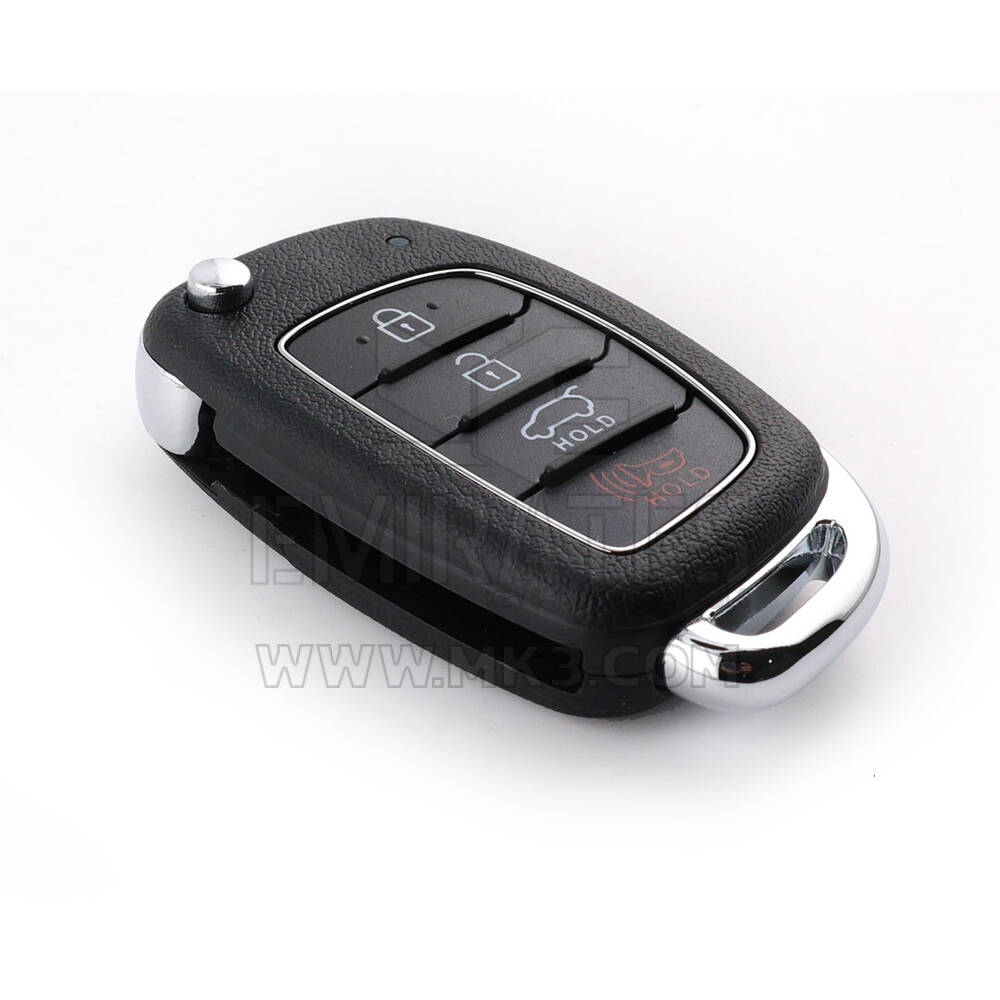 New Hyundai Tucson 2016 Genuine / OEM Flip Remote Key 3+1 Buttons 433MHz OEM Part Number: 95430-D3000, 95430D3000 - FCC ID: TQ8-RKE-4F25 | Emirates Keys