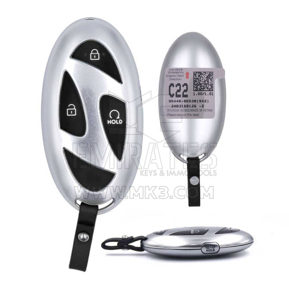 Hyundai Kona 2025 Genuine Smart Remote Key 4 Buttons 433MHz 95440-BE530