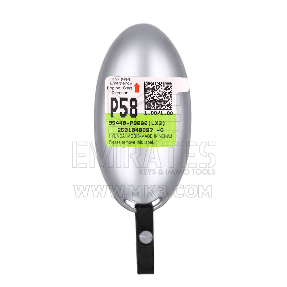 Novo Hyundai Palisade 2025 Genuíno / OEM Smart Remote Key 6+1 Botões 433MHz Número de peça OEM: 95440-P9080, 95440P9080 | Chaves Emirates
