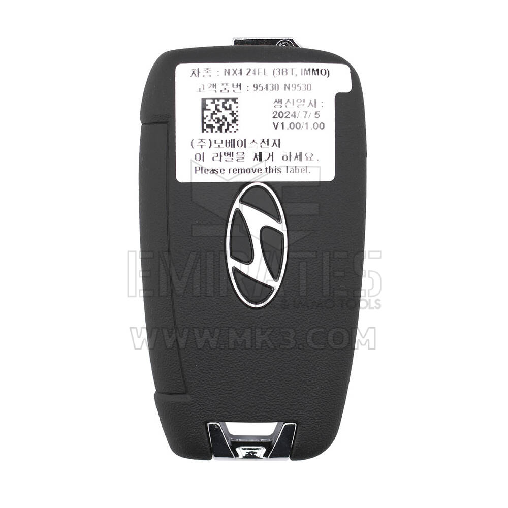 Llave remota plegable original para Hyundai Tucson 2025 (95430-N9530) | MK3