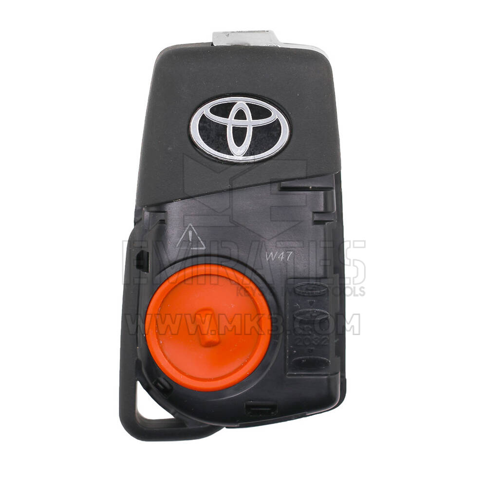 Telecomando originale Toyota usato a 2 pulsanti, 433,58/434,42 MHz FSK | Emirates Keys