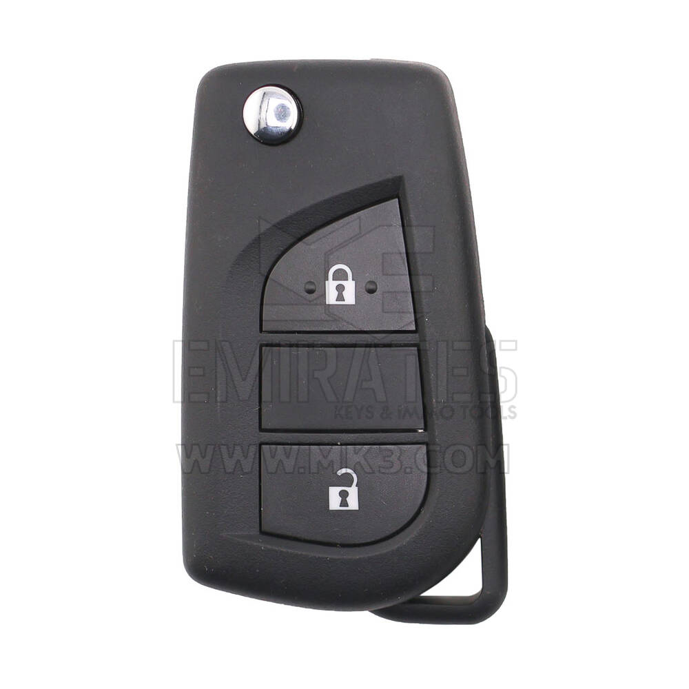 Telecomando originale Toyota Flip a 2 pulsanti 433,58/434,42 MHz FSK