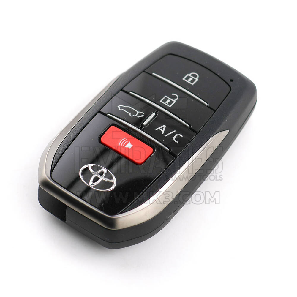 Nuova chiave telecomando intelligente originale/OEM per Toyota RAV4 2023, 4+1 pulsanti, 433,92 MHz. Numero parte OEM: 8990H-42B00, 8990H42B00 - ID FCC: B3X2K2A | Emirates Keys