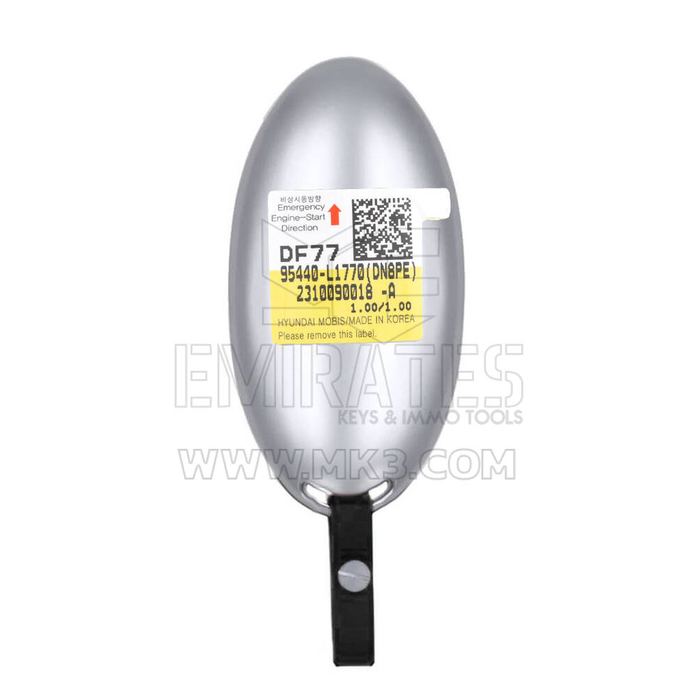 Chiave telecomando originale intelligente Hyundai Sonata 2023 usata, 6+1 pulsanti, 433 MHz. Numero parte OEM: 95440-L1770, 95440L1770 - ID FCC: TQ8-FOB-4F89U44 | Emirates Keys