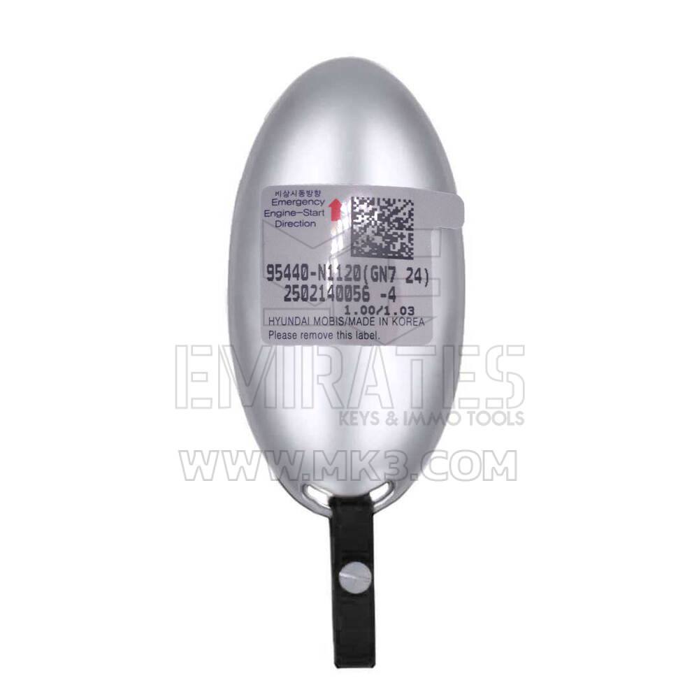 New Hyundai Grandeur 2025 Genuine / OEM Smart Remote Key 4 Buttons 433MHz OEM Part Number: 95440-N1120, 95440N1120 | Emirates Keys
