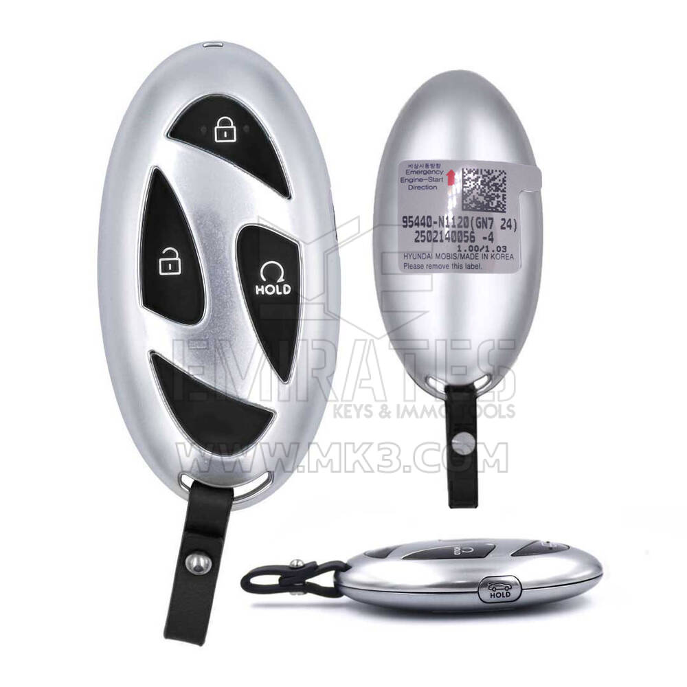 Hyundai Grandeur 2025 Genuine Smart Remote Key 4 Buttons 433MHz 95440-N1120