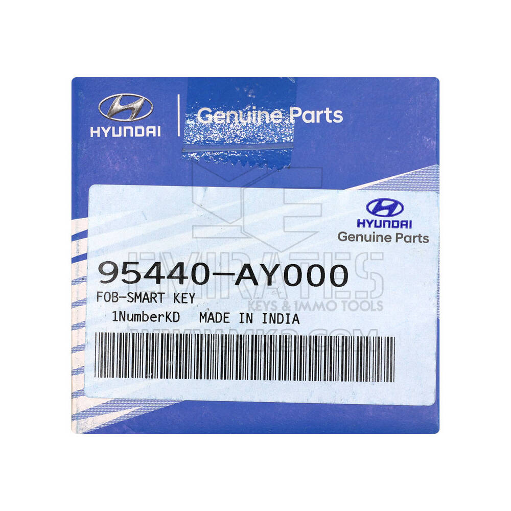 New Hyundai Accent 2024 Genuine / OEM Smart Remote Key 3 Buttons 433MHz OEM Part Number: 95440-AY000, 95440AY000 | Emirates Keys