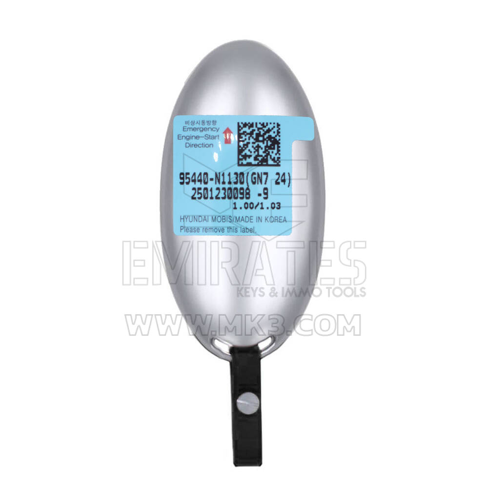 New Hyundai Grandeur 2025 Genuine / OEM Smart Remote Key 6 Buttons 433MHz OEM Part Number: 95440-N1130, 95440N1130 | Emirates Keys