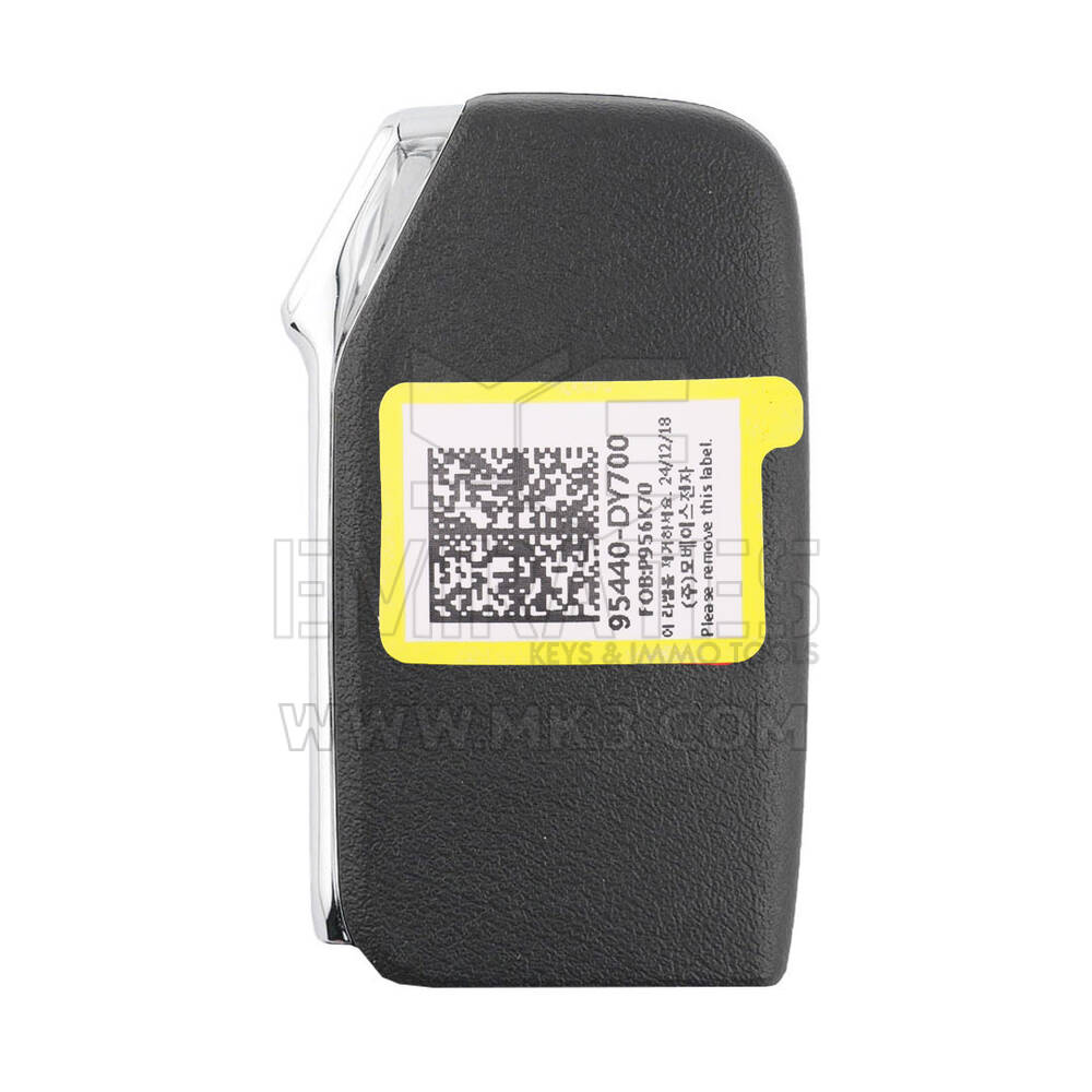 Clé télécommande intelligente d'origine Kia Carens 2023, 4 boutons, 433 MHz, référence OEM : 95440-DY700, 95440DY700 | Emirates Keys