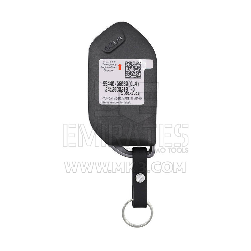 Clé télécommande intelligente d'origine Kia K4 2025, 4 boutons, 433 MHz, numéro de pièce OEM : 95440-GG080, 95440GG080 | Emirates Keys