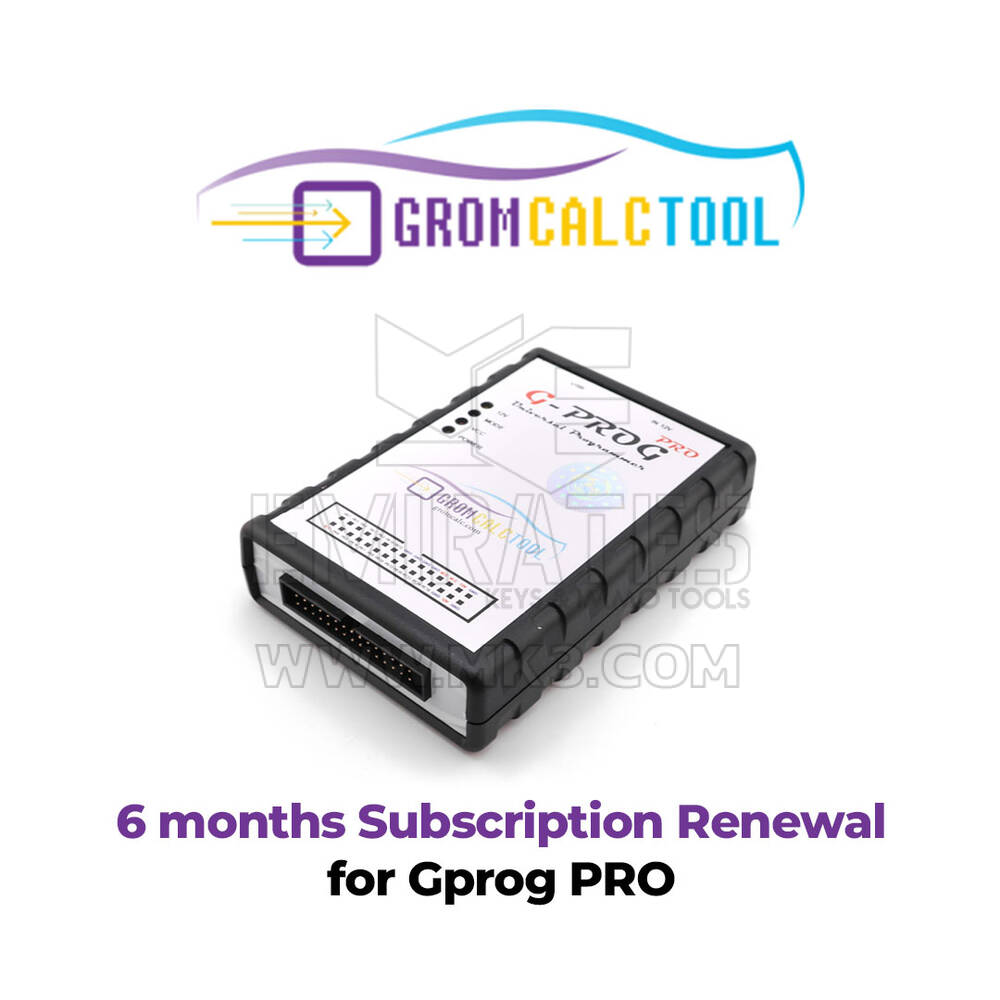 GromCalcTool ProByte için 6 aylık Abonelik Yenileme