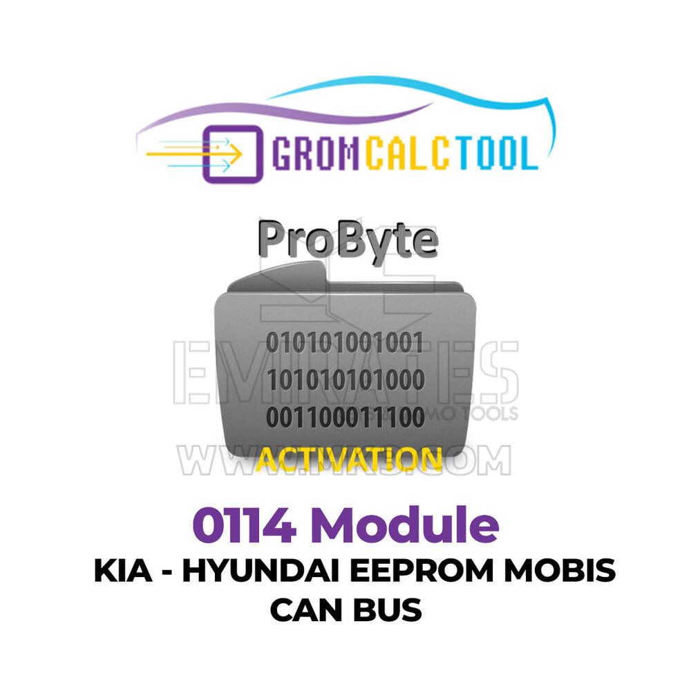 GromCalcTool 0114 Módulo Kia - Hyundai EEPROM MOBIS CAN BUS