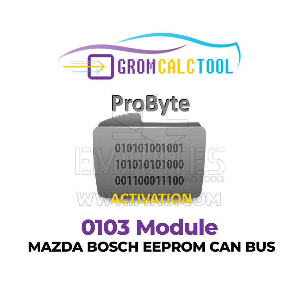 GromCalcTool 0103 Module MAZDA BOSCH EEPROM CAN BUS