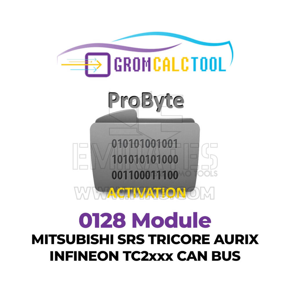 GromCalcTool 0128 Модуль MITSUBISHI SRS TRICORE AURIX INFINEON TC2xxx CAN BUS
