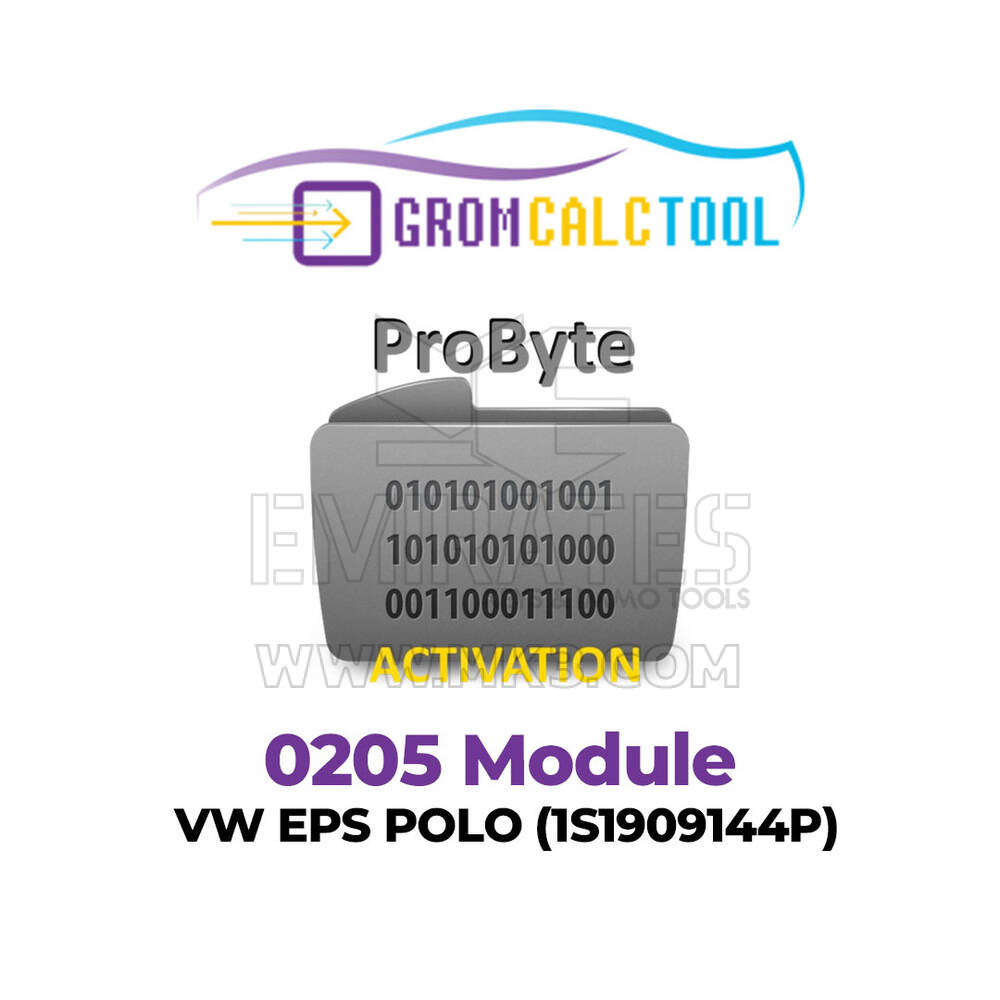 GromCalcTool 0205 Modülü VW EPS POLO (1S1909144P)