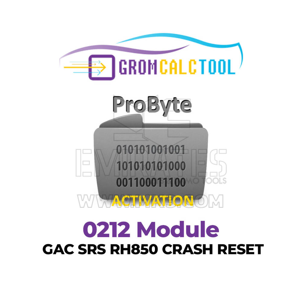 GromCalcTool 0212 Модуль GAC SRS RH850 СБРОС АВАРИИ