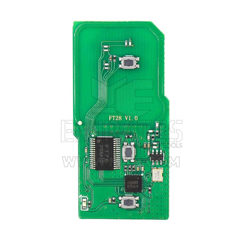 Lonsdor FT28-0030A PCB 2+1 pulsanti 312 MHz Non prossimità | MK3